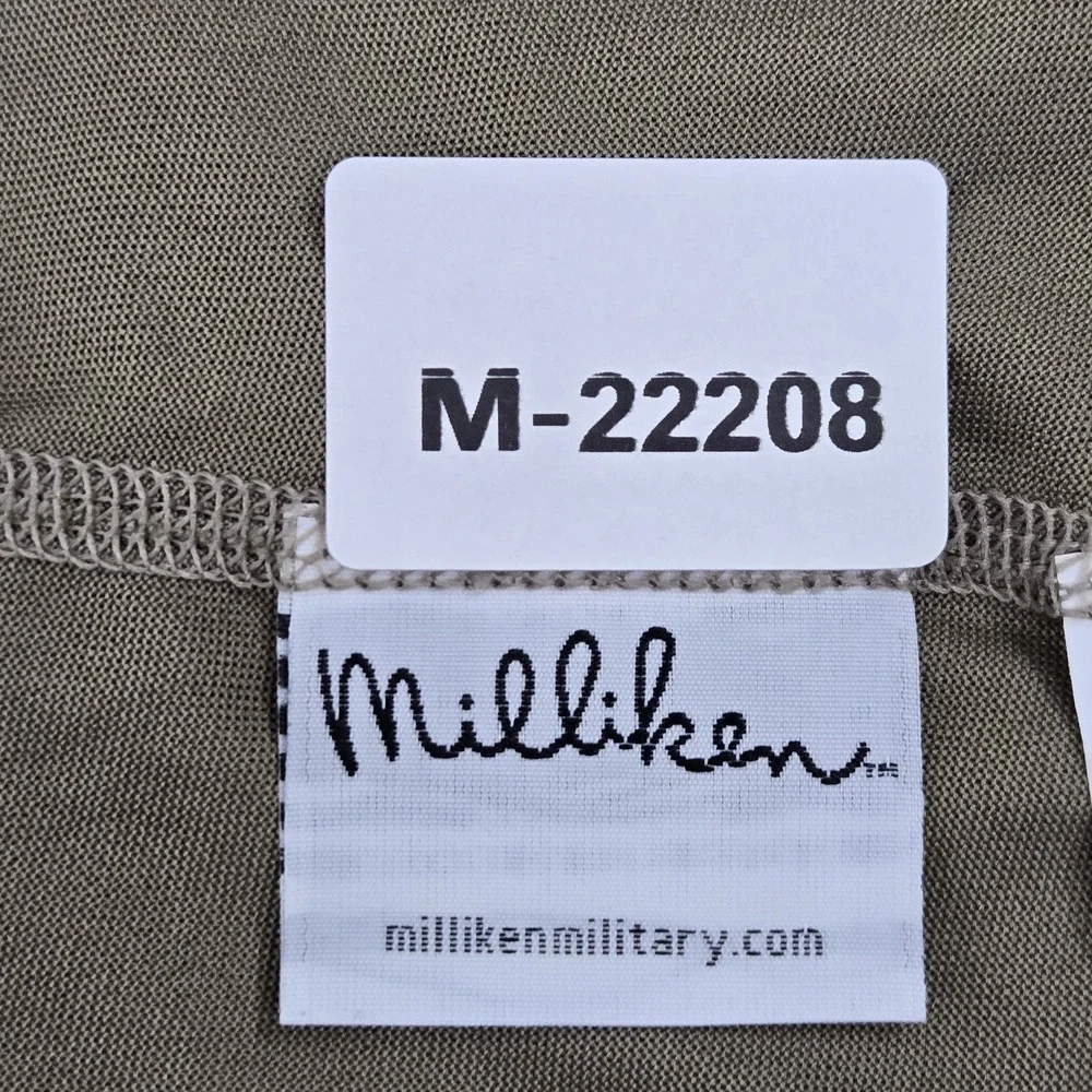 Milliken Men Shirt XL Tan Undershirt Cold Weather Gen III Thermal Long Sleeve